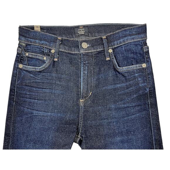 Citizens of Humanity Rocket Skinny Jeans 26" Pearl Studded Hem COH Punk Goth Emo - Picture 5 of 11